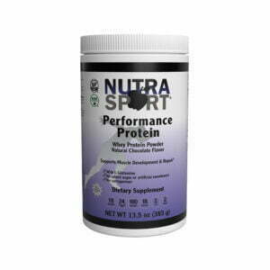 NutraSportRx Performance Chocolate Whey Protein Powder