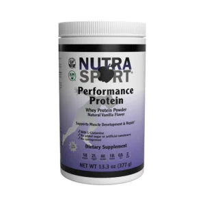 NutraSportRx Performance Vanilla Whey Protein Powder