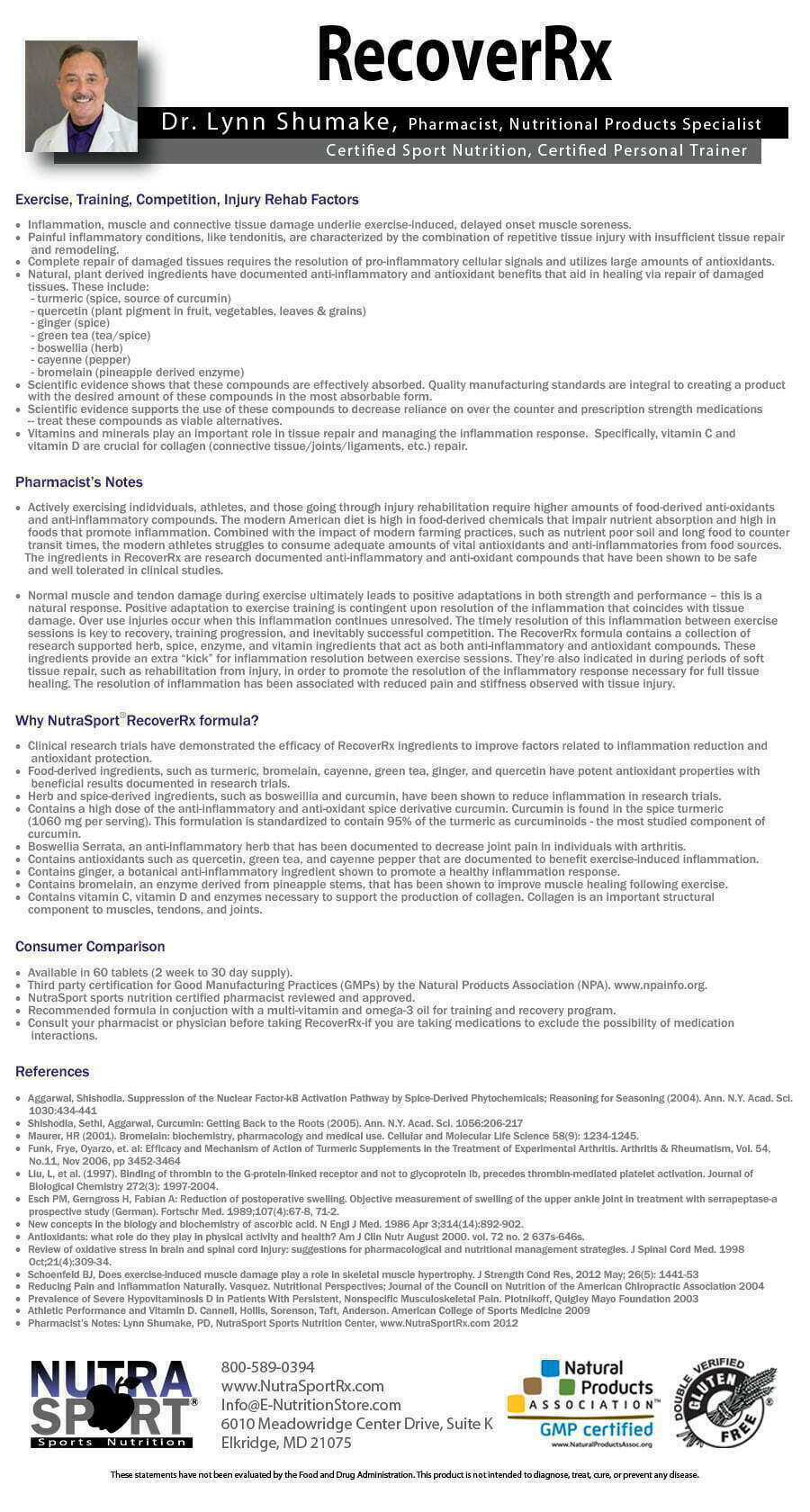 NutraSportRx Recover Rx Product Details