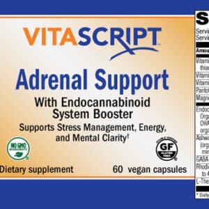 VitaScriptRx Adrenal Support Label